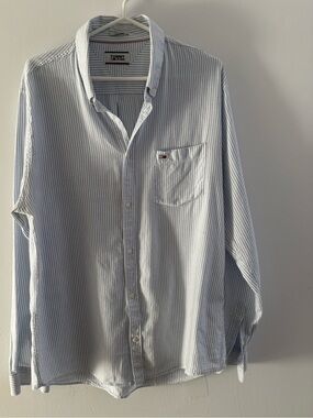 Tommy Hilfiger Cotton Button Down Stripes Shirt